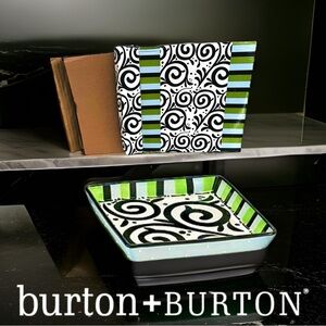 Burton & Burton NEW in Box Ceramic Platter